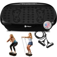 Vibration Plate Exercise Machine Full Body Platform Lifepro HexaPlate Lite