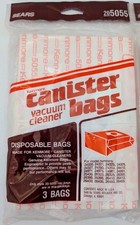 2 Packs - 6 Total Bags  Kenmore 205055, 20-5055  Canister Vacuum Bags