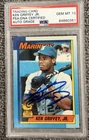 Ken Griffey Jr. 1990 Topps #336 All Star Rookie Signed Baseball Card PSA 10 Auto