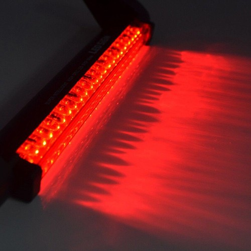 Car Red 24LED 12V High Mount Third 3RD CHMSL Brake Stop Tail Light Add-on LaY-b - Picture 7 of 8