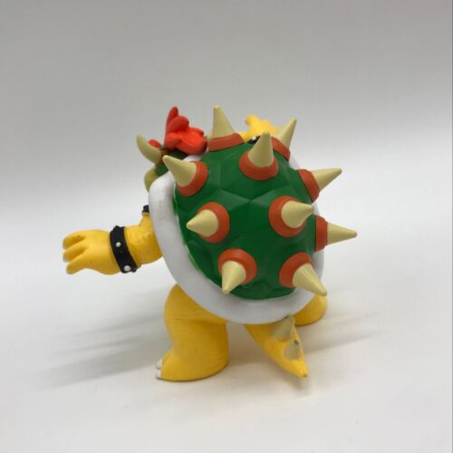 "Nueva Super Mario Bros. Bowser Koopa Muñeca PVC Plástico Figura Juguete 4" - Imagen 4 de 4