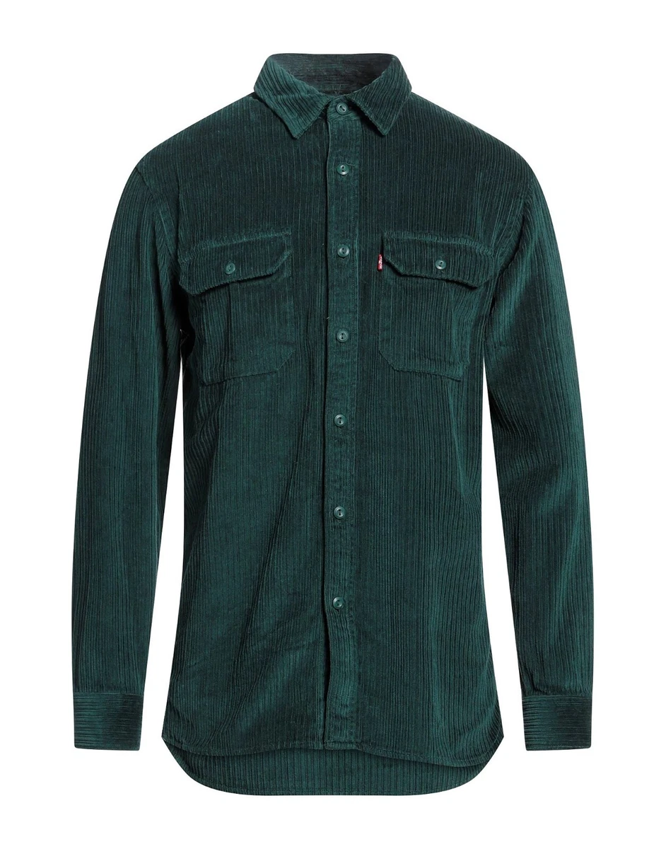 Levis green top corduroy shirt