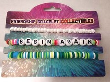 Begin Again Taylor Bracelet Eras Tour Beaded Friendship Bracelets Set