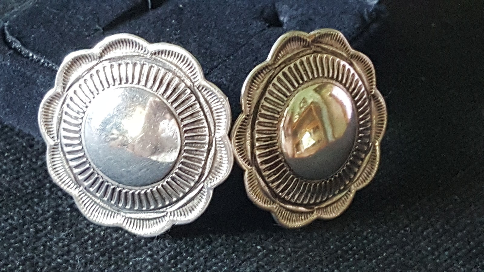 MEXICAN Design Solid Sterling Silver Earrings  BE… - image 4