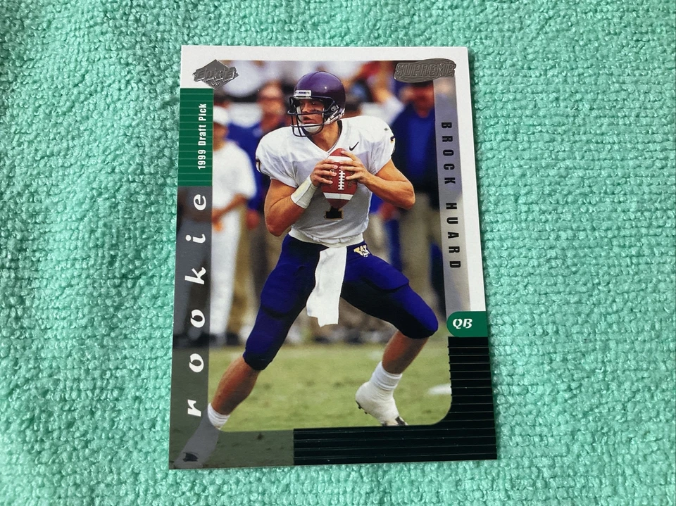 1999 Collector's Edge Supreme Galvanized Brock Huard #151 Rookie RC - Image 3 of 4