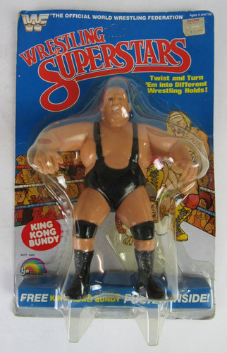 Vintage 1984 LJN WWF Wrestling Superstars King Kon...