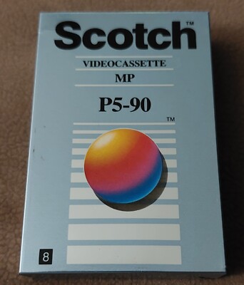 Scotch Videocasette Metallband MP P5-90 8mm (OVP) ungeöffnet