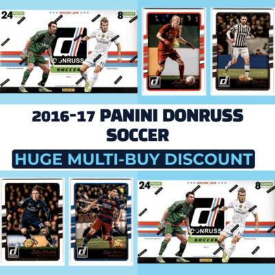 2016-17 Panini Donruss Soccer Base - Pick Your Card