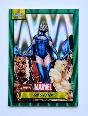 Destiny 69/99 Green Gamma Ray Wave Marvel Topps Chrome 2024