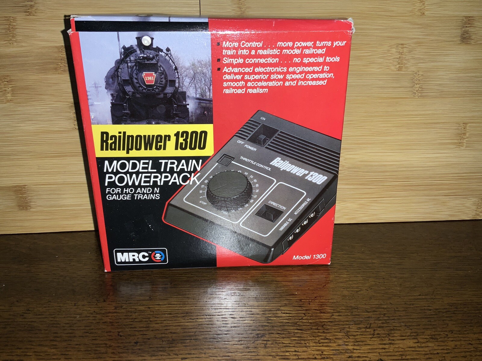 LOOK! NEW!! MRC Railpower 1300 Model Train Power Pack FOR HO & N Scale Trains eBay