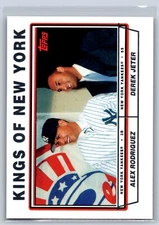 2011 Topps #60YOT-112 Alex Rodriguez / Derek Jeter 60 Years of Topps