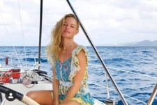 LOVESHACKFANCY Phyllis Ruffled Mini Dress (Size Medium)