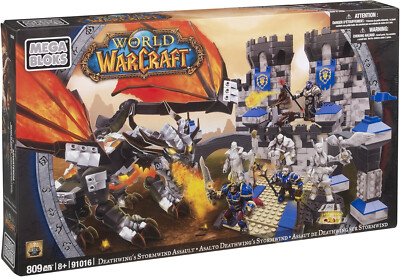 2012 Mega Bloks 91016 World of Warcraft Deathwing's Stormwind