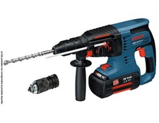 MARTELLO PERFORATORE TASSELLATORE BATTERIA LITIO BOSCH GBH 36 VF-LI+MANDRINO(GAR
