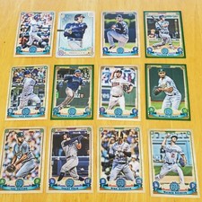 2019 Topps Gypsy Queen 12 Different Cards Michael Kopech Missing Nameplate #130