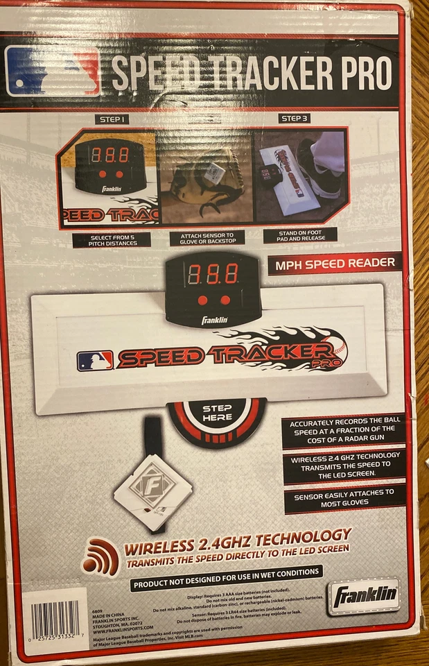 Franklin Sports MLB Speed Tracker Pro Foto 2 de 3