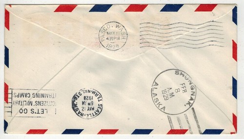ROESSLER FLIGHT ? 5/9/1928 TO SHUNGNAK ALASKA TOOK ALMOST 9 MONTHS !! - Picture 2 of 2