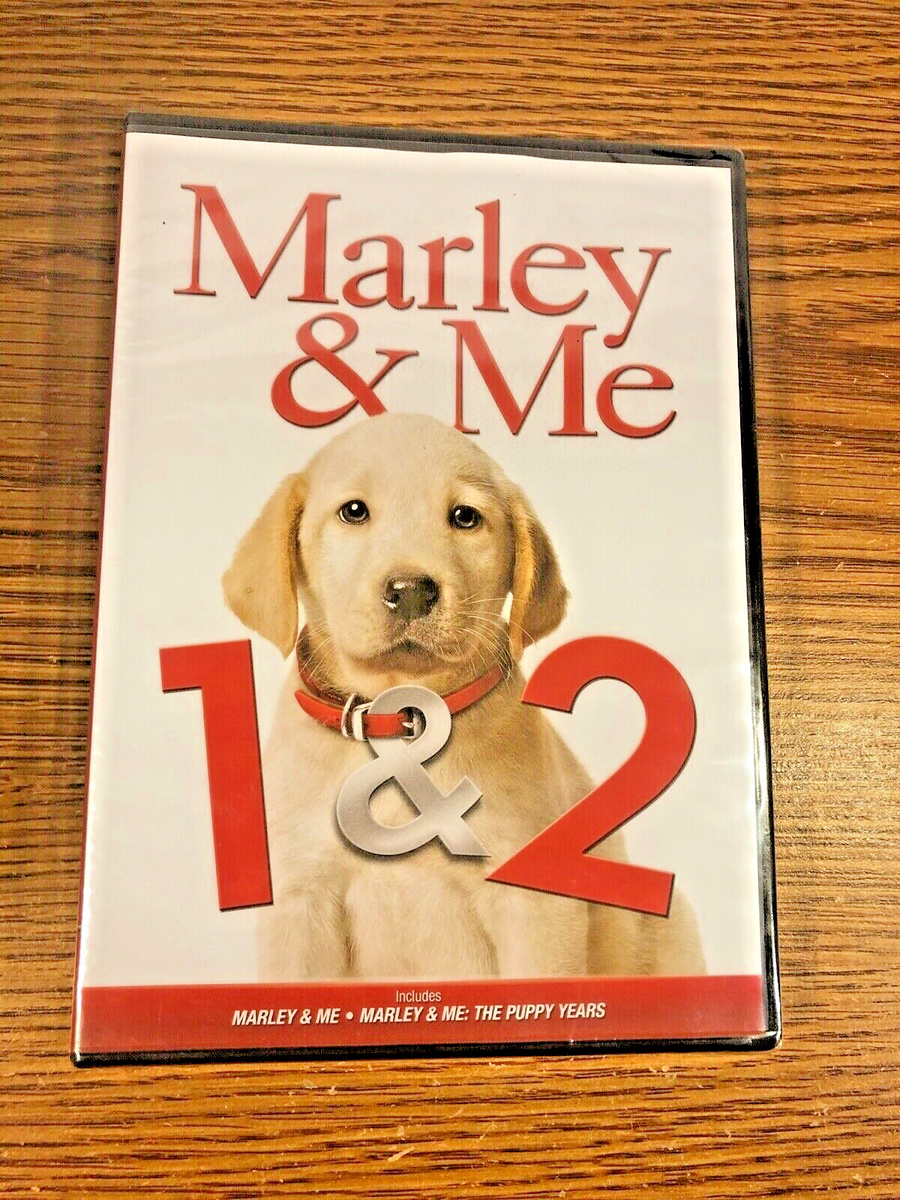 Marley & Me 1 + 2 The Puppy Years DVD Movie Set Owen Wilson