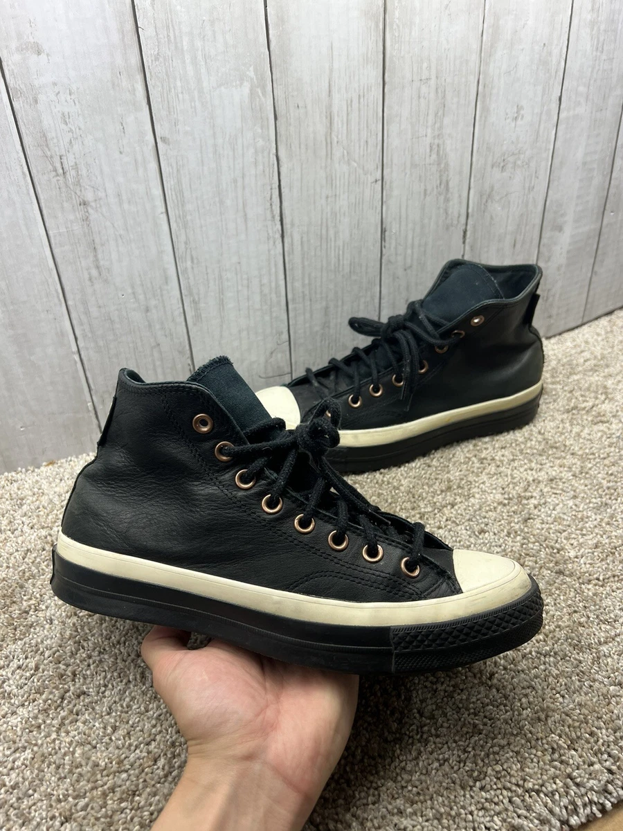 Black converse 2025 size 7.5
