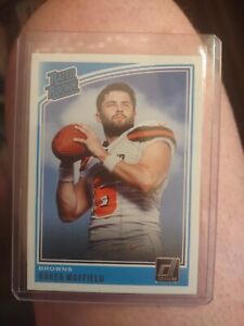 2018 Panini Donruss - Rated Rookie #303 Baker Mayfield (RC)