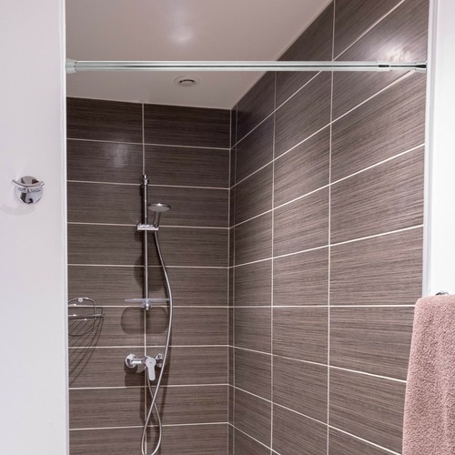 Tension Adjustable Shower Curtain Rod 43-79 Inches or 28-47 Inches - 第 11/19 張圖片