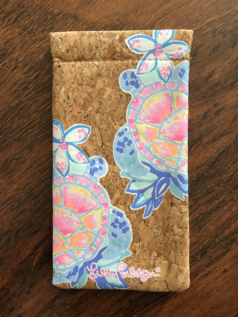 Lilly Pulitzer RAINFOREST RETREAT SUNGLASS CASE Soft Cork  display picture 2