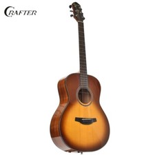 Crafter Silver Series Ht250-brs Acoustic Guitar W/ Engelmann Spruce Top Brown