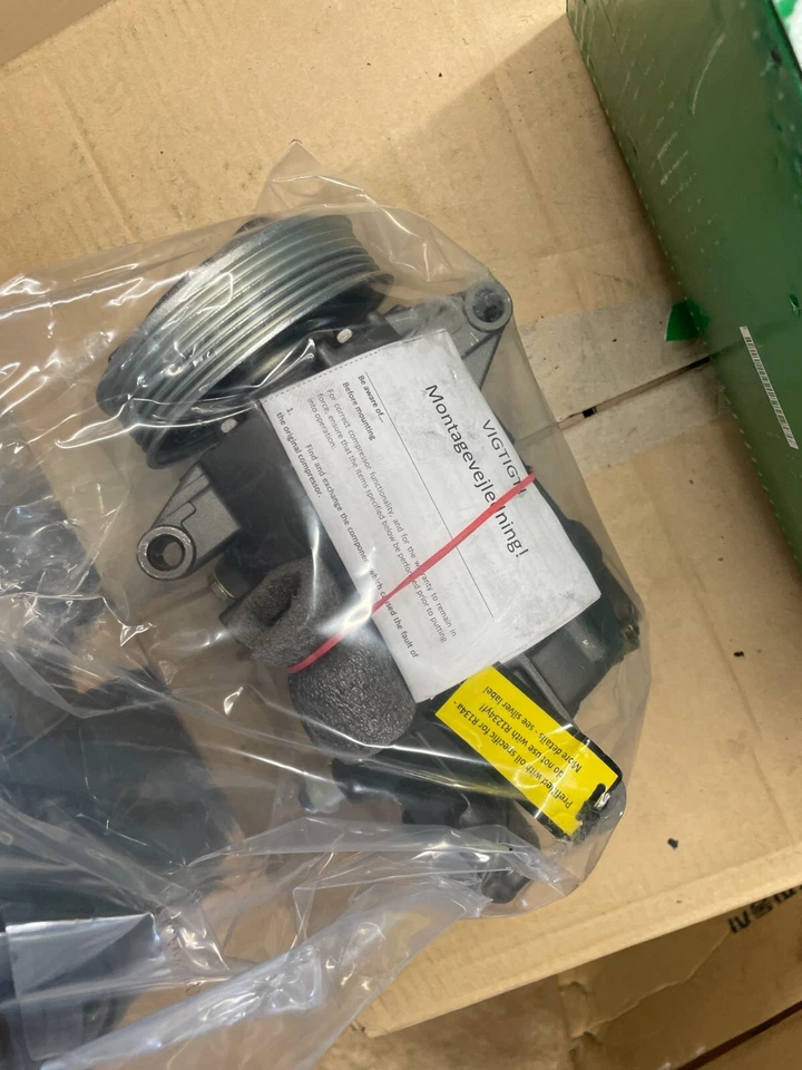 LUCAS AIR CON COMPRESSOR PUMP FITS BMW 1 3 X1 E81 E82 E84 E87 E88 E90 E91 ACP613 - Image 4 of 4