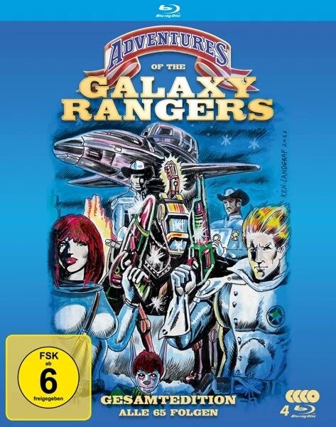 GALAXY RANGERS - GESAMTEDITION: ALLE 65 FOLGEN 4 BLU-RAY NEU - Bild 1 von 1