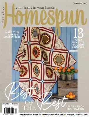 Homespun Magazine Issue #26.2 [Apr/May'25] - inc P&P