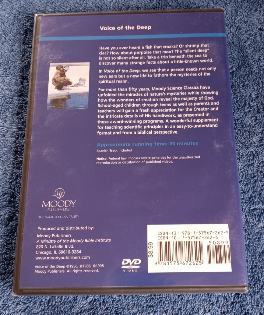 BOXセット　シュリンク付き Voice Of The Deep DVD Moody Science Classics New Sealed | eBay
