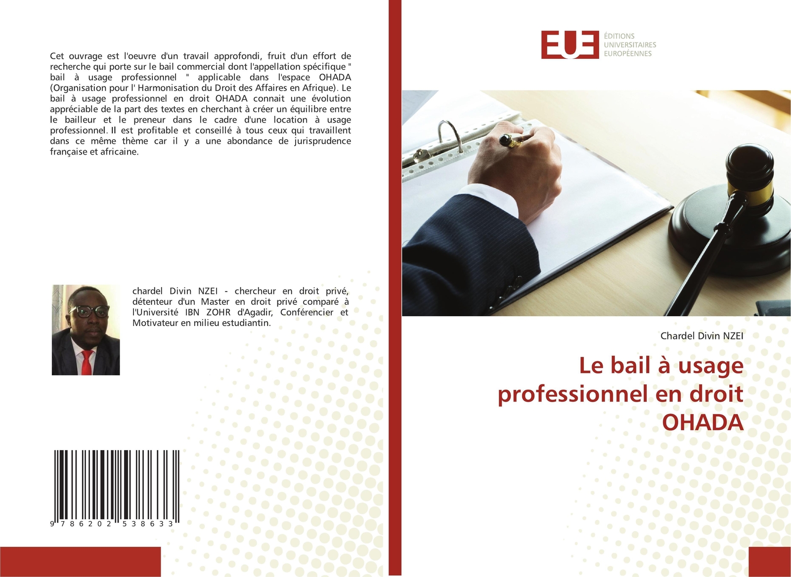 Thumbnail - Le Bail À Usage Professionnel En Droit Ohada | Chardel Divin Nzei |