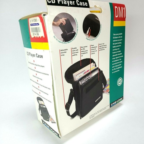 Case Logic DM1 CD Player Tote w/ Carrying Strap VTG Retro 1996 NOP - Picture 4 of 11