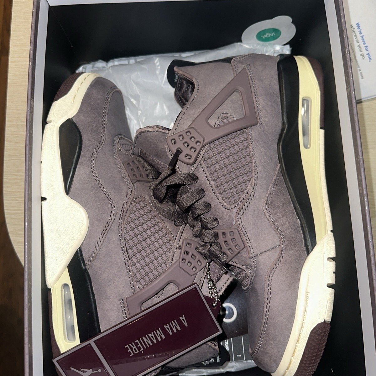 Size 6.5 - Jordan 4 Retro Mid Purple Metallic for sale
