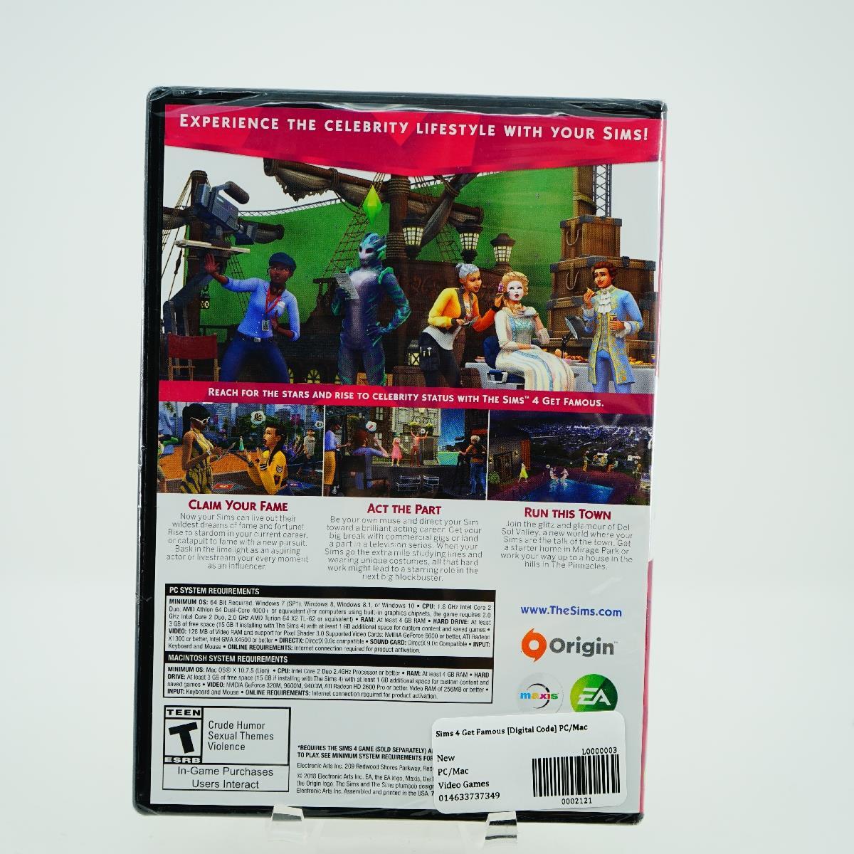 The Sims 4 Get Famous Expansion Pack 14633737349 | eBay