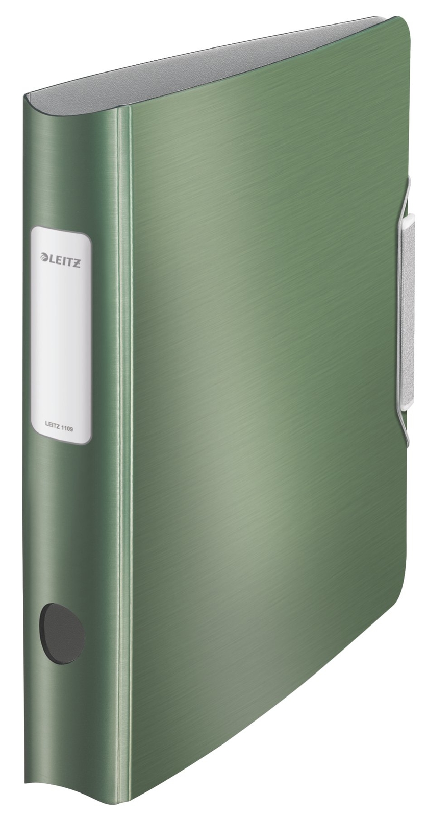 Leitz Lever Arch File, Celadon green, A4, Curved spine 6.5 cm width, Elastic fas