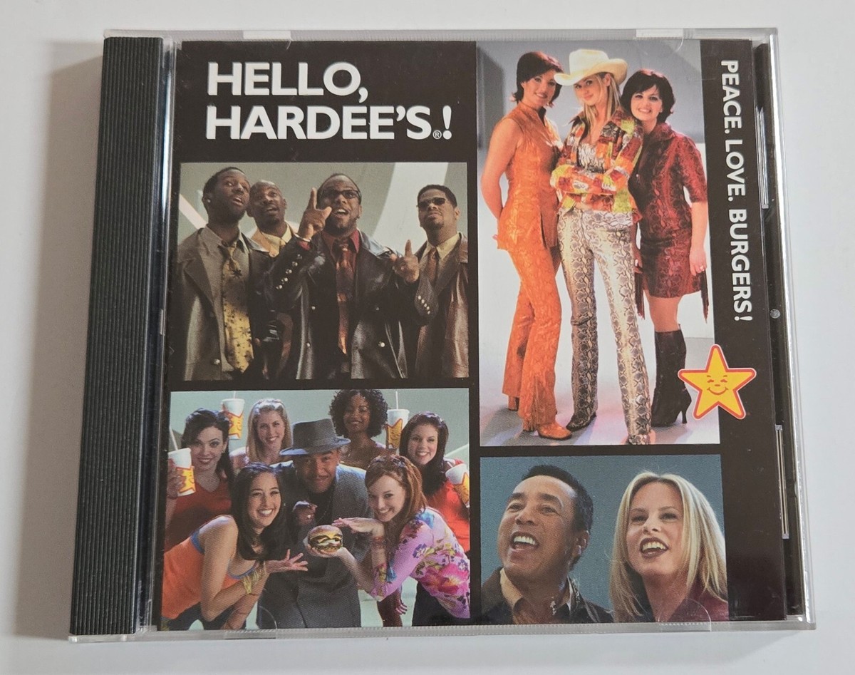 HELLO, HARDEES! Peace Love Burgers PROMO CD Boyz II Men 2000 | eBay