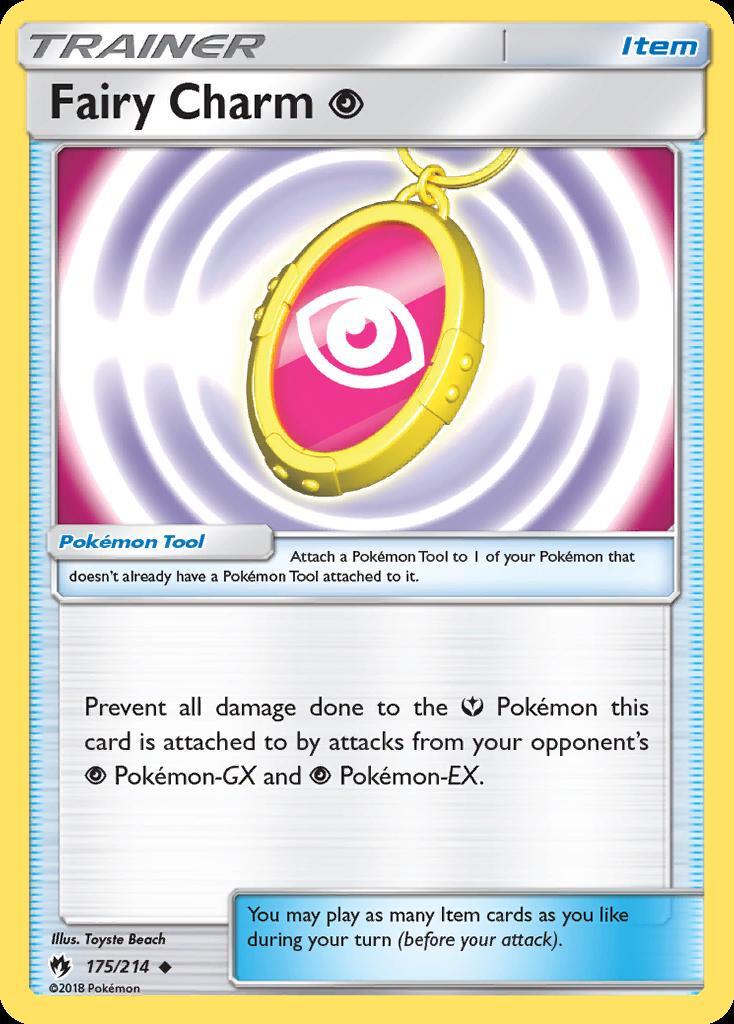 Pokemon Fairy Charm Psychic (175/240) Lost Thunder LP
