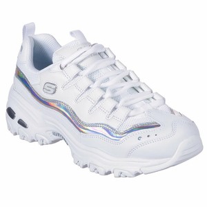 sketchers white for women
