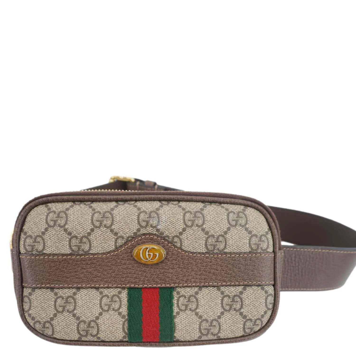 Sac ceinture toile beige GUCCI Web Ophidia GG Supreme 519308