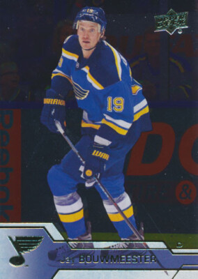 2016-17 Upper Deck SILVER FOIL #411 JAY BOUWMEESTER - St. Louis Blues