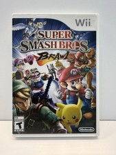 Nintendo Wii Super Smash Bros. Brawl Case Only NO GAME NO MANUAL OEM