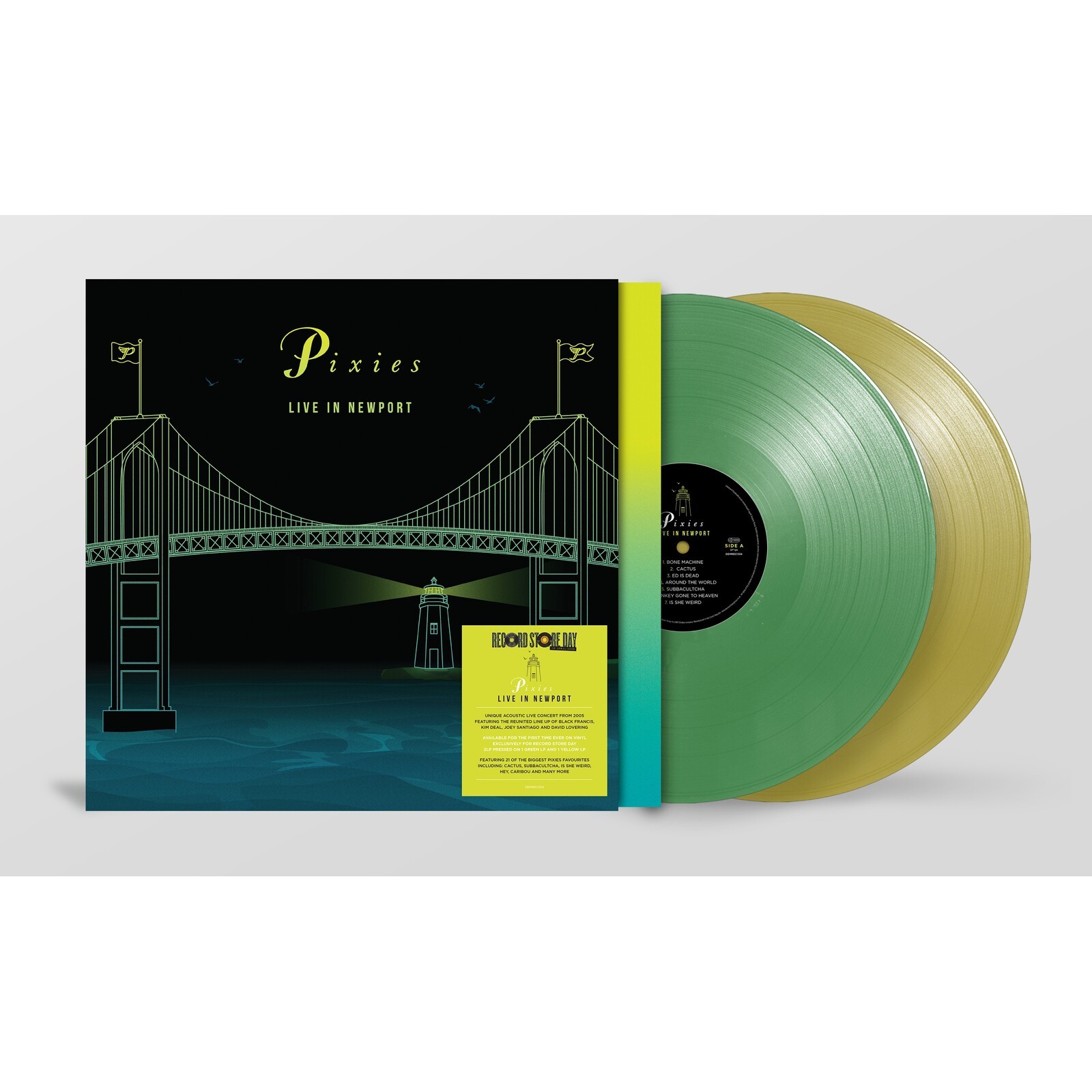 Pixies Live In Newport Double LP Vinyl NEW