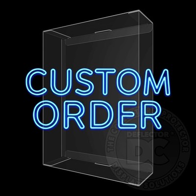 Deflector DC  Display Case Custom Order