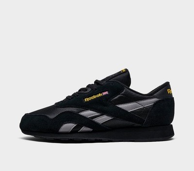 Reebok Classic Leather Classic Nylon White Black Grey Brown Mens Casual Shoes