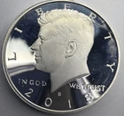 2018 S PROOF SILVER KENNEDY HALF DOLLAR M37