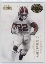 2021 Wild Card VIP Nationals Matte White Najee Harris #MBC-9 Rookie RC 2zr. rookie card picture