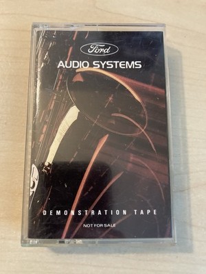 Ford Audio Systems Demonstration Cassette Tape - Rare Ford Merch