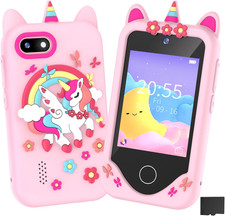 Kids Smart Phone for Girls Gifts - Toddler Christmas Birthday Gift for Age 3 4 5