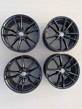 19 Oem Volkswagen Vw Pretoria Wheels Black Used 28000 Miles On Wheels